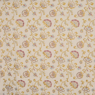 Tissu floral debout