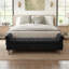 Banc de rangement de chambre moderne avec accoudoirs l 65,8 po-1098239307