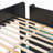 Wood Bed With Height-Adjustable Desk,Wardrobe,Ample Storage Space,And RGB Light-1379693550