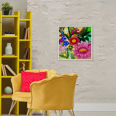 «Front Yard Florals», estampe numérique, conception par Lee Ann Zirbes