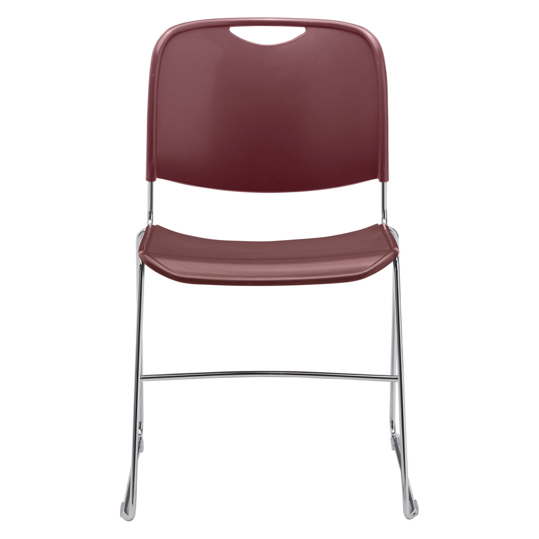 NPS 8500 Series Ultra-Compact Plastic Stack Chair National Public Seating Seat