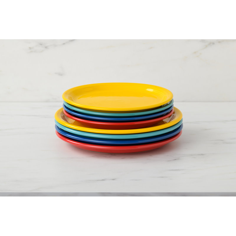 Fiesta Bistro Coupe 9 Inch Luncheon Plate, Lapis