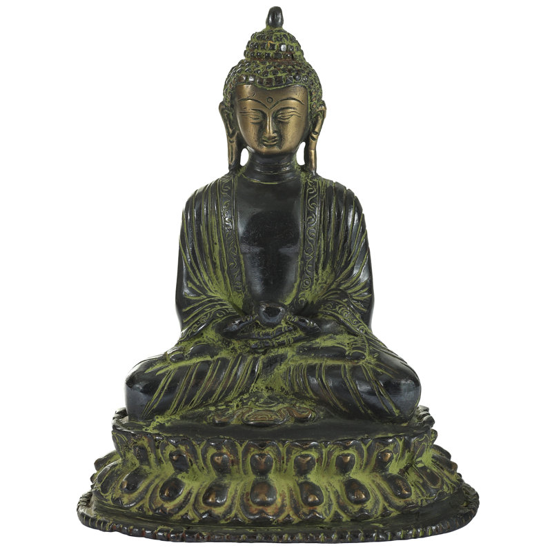 Figurine Bouddha dans un bouddha Dhyana