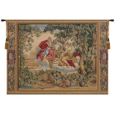 Italian Loom Woven Cotton Blend Wall Hanging