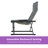All-Steel Camping Sofa with Ottoman