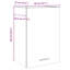 Hanging Cabinet Lyon 40x31x60 cm Engineered Wood-583660542