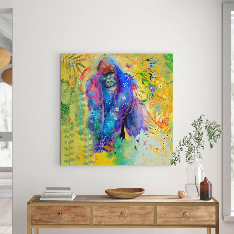Evelia - Wrapped Canvas Print, 101cm H x 101cm W x 3.8cm D