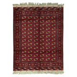 Hand-Knotted High-Quality Red/Orange Area Rug