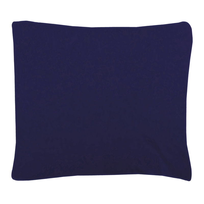 Atvars Cotton Blend Pillow Case, Navy