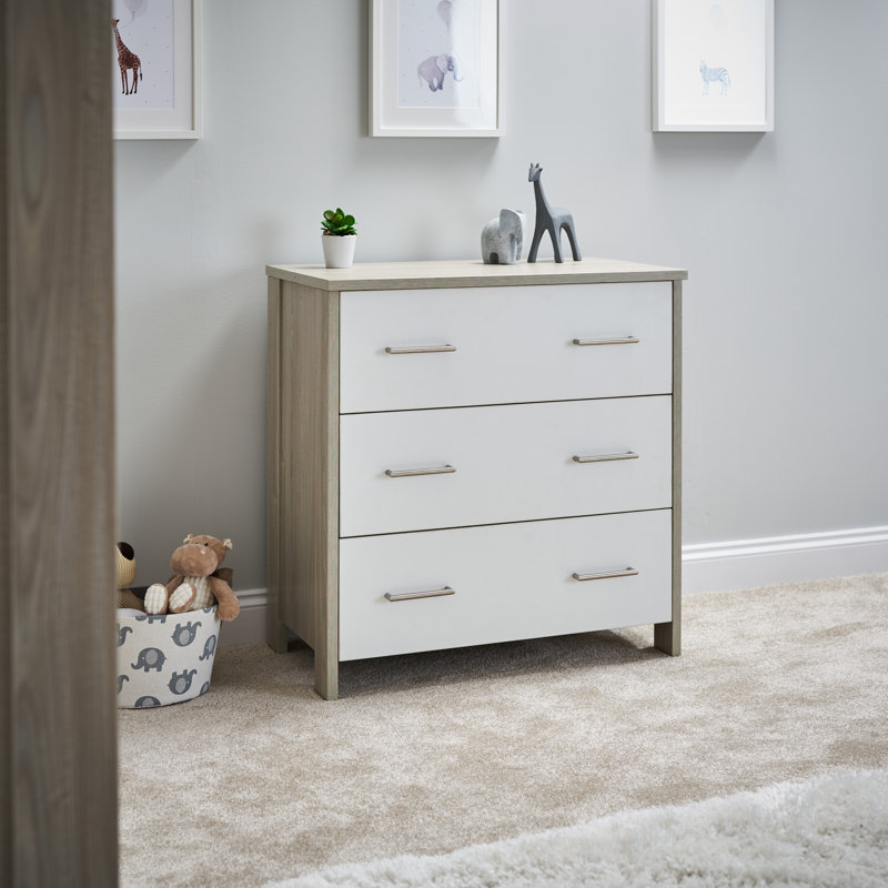 Nika Changing Unit, Grey Wash/White