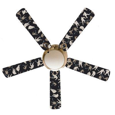 Aking 52'' Ceiling Fan with Light Kit