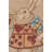 Contemporary Cotton Blend Pillow Cover