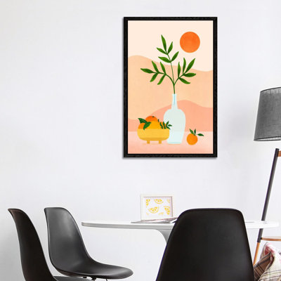 Summer Daze by Modern Tropical - Print on Canvas