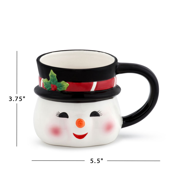 Mr. Christmas Nostalgic Snowman Mug - Thumbnail 3