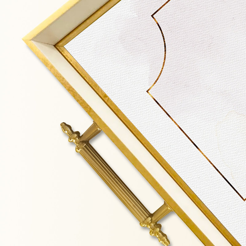 Élégant plateau en verre de 19,7 po x 11,4 po x 1,4 po | Fabrication 100% verre durable | Facile à nettoyer avec un chiffon humide | Idéal pour le service, la présentation décorative et l'organisation | Ajout élégant à la décoration intérieure