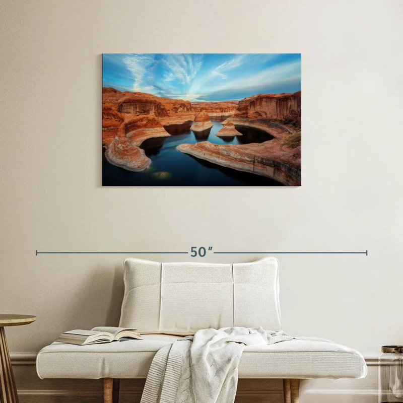 Serene Reflection Canyon