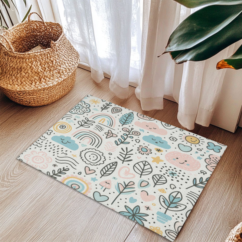 Tapis tressé à lignes douces, Rectangulaire 3 pi x 5 pi