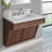 Allora USA 15.25'' White Porcelain Rectangular Bathroom Sink with Overflow