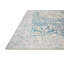Tapis d'intérieur en polyester bleu antique / gris Jules-1261081255