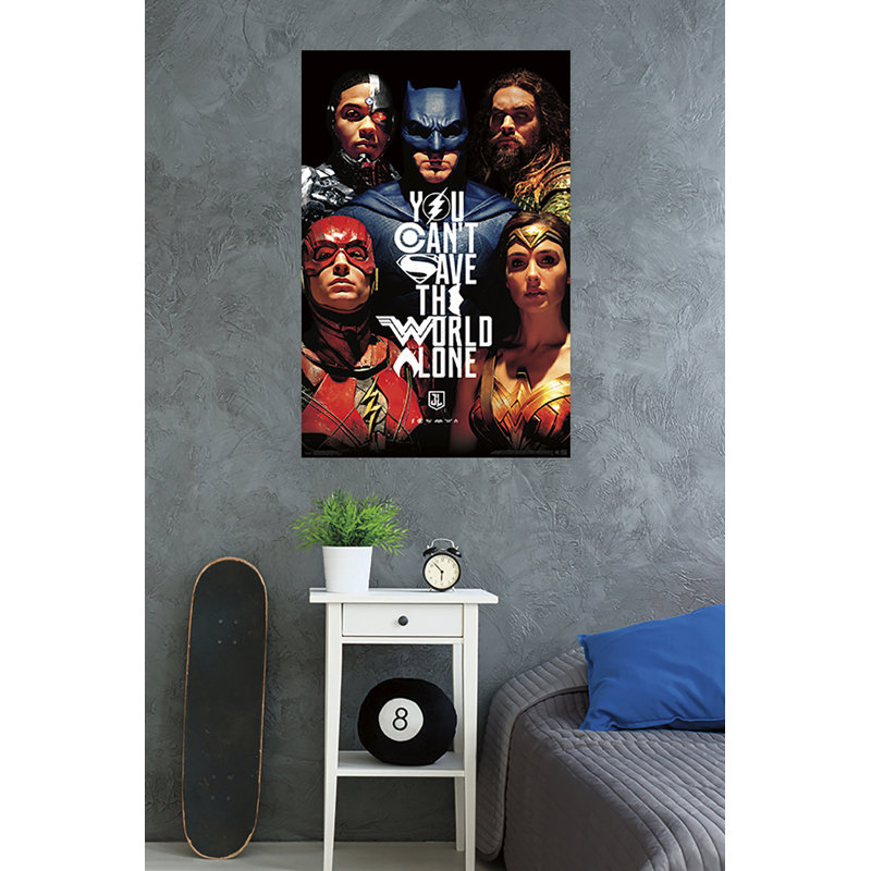 « justice league-save the world », impression