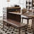 Simple and Retro Walnut-colored Dining Table