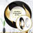 Golden Droplets On Black - Modern Geometric Round Mirror Wall Decor-99618938