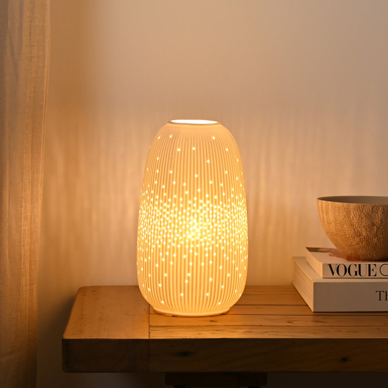 Tabious Ceramic Table Lamp, 24" H x 12" W x 4.72" D