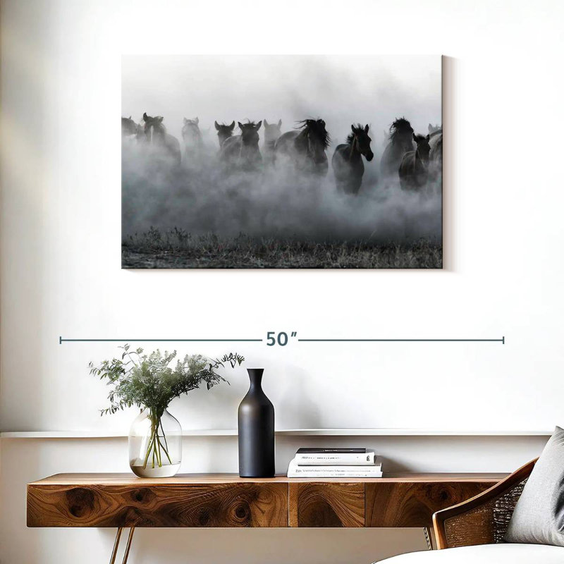 Turkish Horses, 24" H x 36" W