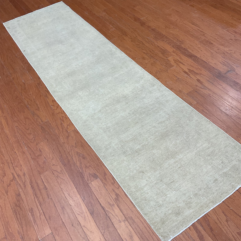  Handmade Oushak Wool Runner