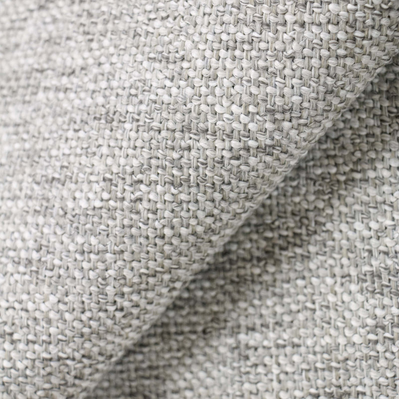 Tête de lit tapissier Marquise, Double, Tweed Sustain® brume Milsap