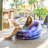 Inflatable Chair Illuminated Galaxy Air Candy