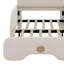 Canapé-lit simple tapissier extensible de taille XL, tête de lit en forme d'ours