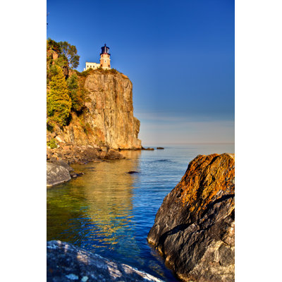 Lighthouse by Kingoftreno - Wrapped Canvas Print