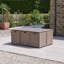 10 Seater Rattan Cube Outdoor Dining Set - Weave Polywood Top-1581647722
