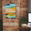  «Colorfield No. 17» par Jan Weiss, art mural sur toile, 12 po x 16 po