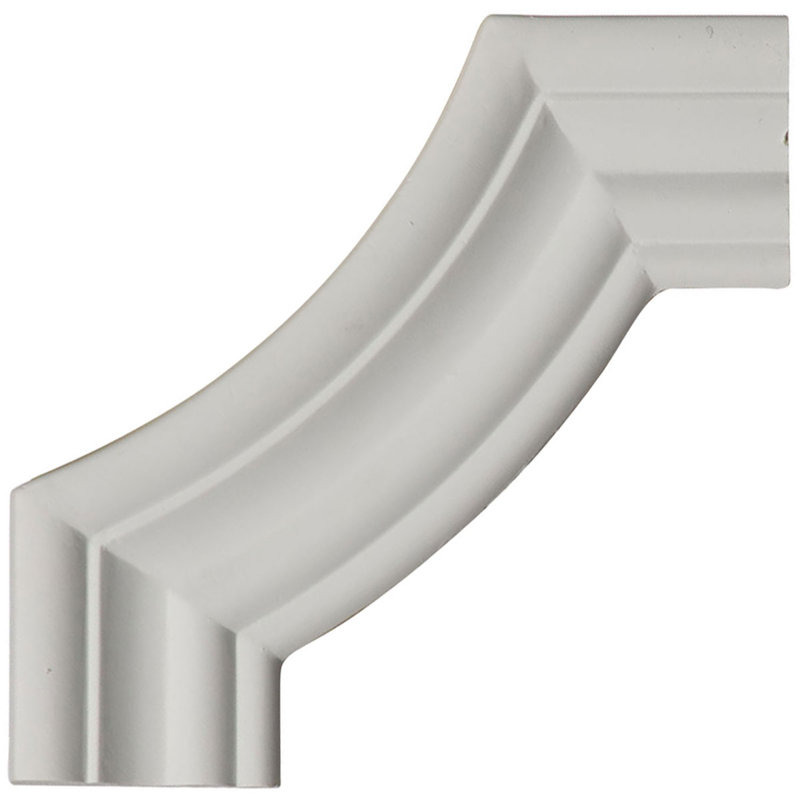 Panneau de coin moulé Oxford l 6 po x H 6 po x P 5/8 po