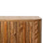Armoire incurvée cannelée