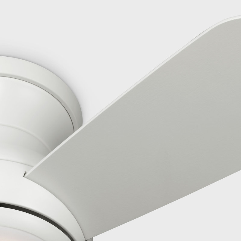 Generation Lighting Fan Housley Indoor Ceiling Fan with Matte White blades and Handheld Remote, Matte White