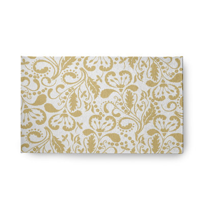Aylanie Chenille Floral Indoor Rug
