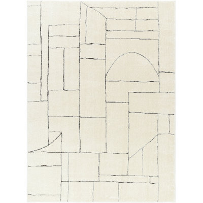 Tapis crème / gris clair Asfand