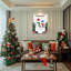 «Snowman Holiday», art mural sur toile-78947679