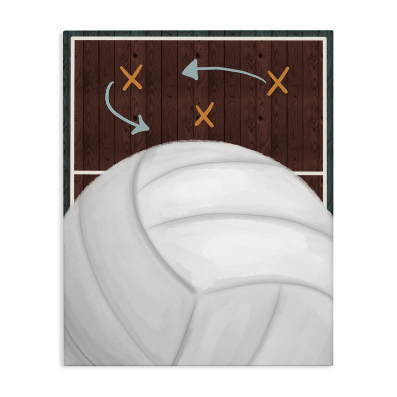 Volleyball Court Tactics, conception par Jennifer Stith, H 30 po x l 24 po