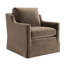 Gigi Upholstered Swivel Armchair-211370721