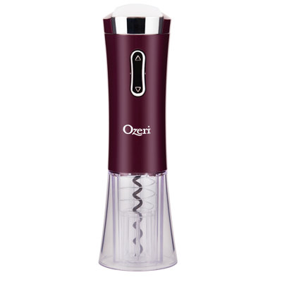 Nouveaux II Electric Wine Opener with Foil Cutter, Wine Pourer and Stopper