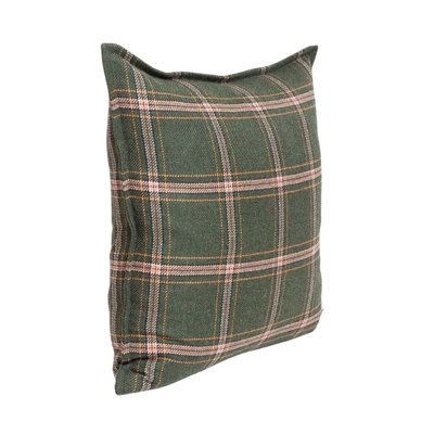 Blackburn Merino Plaid Self-Flange Accent Pillow