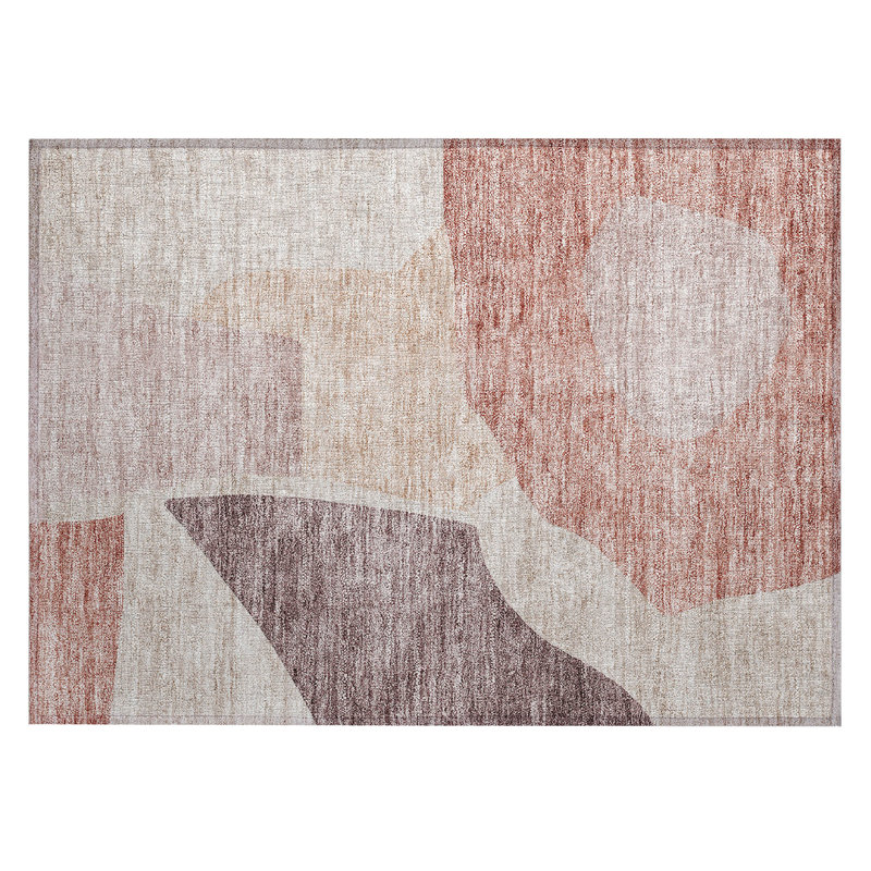 Tapis intérieur / extérieur Chrissean, Rectangle 1 pi 8 po x 2 pi 6 po