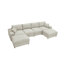 Canapé modulaire réversible avec repose-pieds Anchoretta-1391963665