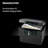 Fireproof Document Box With Key Lock, Safe Secures Files And Documents For Home Or Office