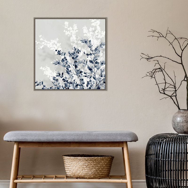 «Blue Spring I» par Isabelle Z - peinture sur toile encadrée