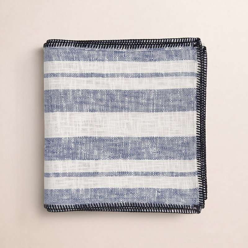 Rectangular Striped Table Runner